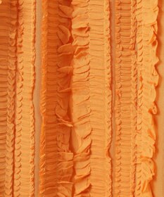 Green Parks ジャガードストライプフリルＩラインスカート