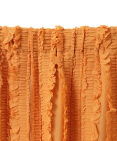 Green Parks ジャガードストライプフリルＩラインスカート