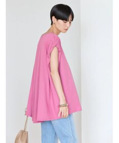 AMERICAN HOLIC 接触冷感フレンチスリーブカットチュニック