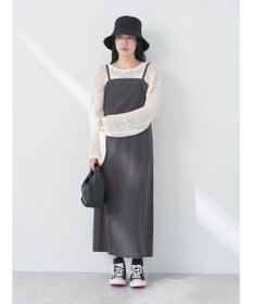 earth music&ecology レーシーニットプルオーバー