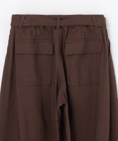 ANY L チノライクタックバレルパンツ