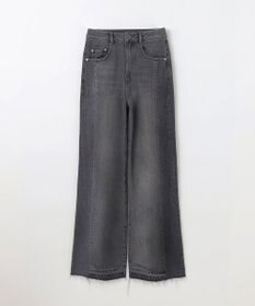 GRACE CONTINENTAL サイド切替フレアデニムパンツ