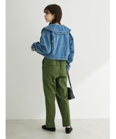 Green Parks ・Ｄｏｕｂｌｅ　Ｆｌａｇｓ　フリルカラーＧジャン