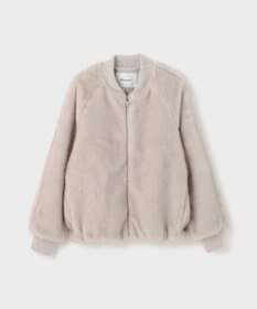 GRACE CONTINENTAL フェイクミンクファーブルゾン