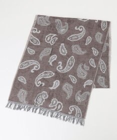 JOSEPH ABBOUD 【イタリア製】ペイズリーパターン ストール