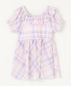 ANY KIDS チェック柄 セパレート 水着