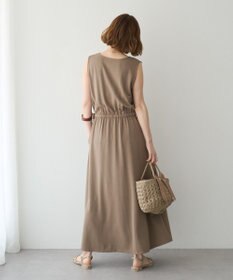 YECCA VECCA 【接触冷感】カットノースリーブワンピース