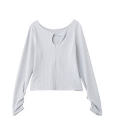 earth music&ecology 【前後2WAY】ツイストカットアウトプルオーバー