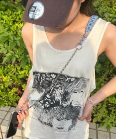 WEGO 配色ロープチェーンストラップ