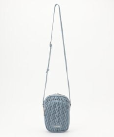 LA BAGAGERIE ランダムプリーツショルダーバッグ タテ