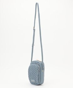 LA BAGAGERIE ランダムプリーツショルダーバッグ タテ