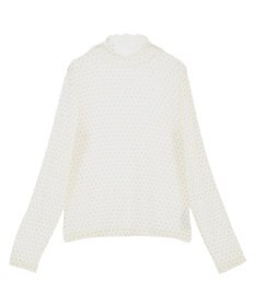 earth music&ecology 【吸湿発熱】あったかフェミニンインナー(シアーハイネック)