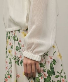 GRACE CONTINENTAL ノーカラーカラミブルゾン