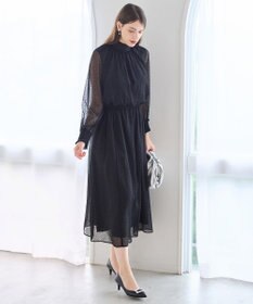 23区 S 【APPLAUDIR】シアードットフロッキー ドレス