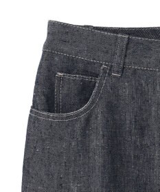 BEIGE， 【洗える】CUPHEA / センタープレス入りフレアパンツ