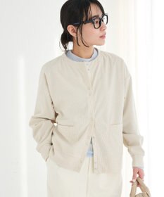 CRAFT STANDARD BOUTIQUE リングドットボタンカーディガン