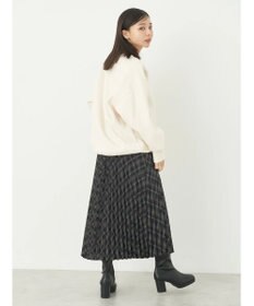 earth music&ecology すきな丈プリーツスカート