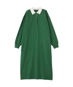 Green Parks ラガーシャツワンピース