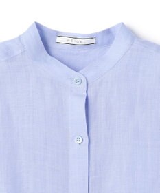 BEIGE， HALITE / リネンシアー オーバーサイズシャツ