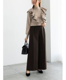 Te chichi ラッフルフリルニット