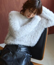 AMERICAN HOLIC シャギーニットプルオーバー