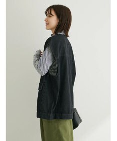 Green Parks ・ＥＬＥＮＣＡＲＥ　ＤＵＥ　ノーカラーデニムベスト
