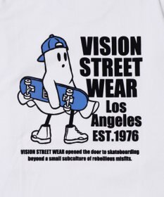 WEGO 【ユニセックス着用ITEM】別注VISIONゴーストスケータープリントT（LS）