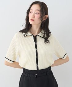 earth music&ecology 【予約】リブニットカーディガン