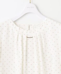 ANY SIS 【洗える】フロントタック ブラウス