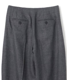 BEIGE， TERNES / 変形タックウールワイドパンツ