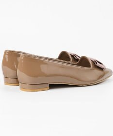 BONTRE 【PRECIEUX JOUET/プレシュウジュエ】ポインテッドリボンパンプス