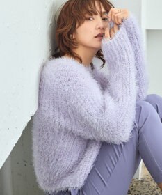 AMERICAN HOLIC シャギーニットプルオーバー