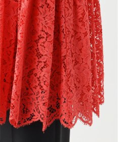 23区 【R(アール)】フラワーコードレース ブラウス