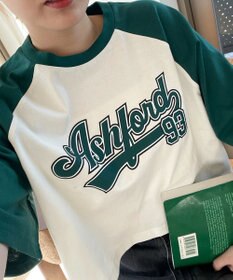 WEGO ラグランショートT