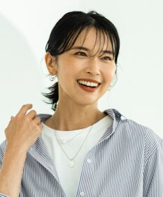 ANY レイヤードコインメタルネックレス