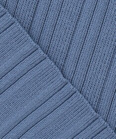 ICB L 【新色追加・洗える】シンセティックハイゲージ 5分袖リブニット