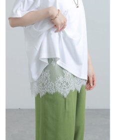 Te chichi スカラップレースヘムタンクトップ