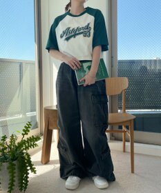 WEGO ラグランショートT