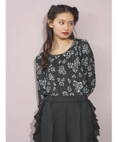 Green Parks ■ＥＳＣＡＲ　Ｕネッククレープカットプルオーバー