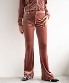 WEGO 【SETUP対応ITEM】ハイウエストベロアパンツ