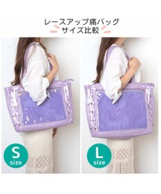 WEGO 【痛バ＆推し活】レースアップ痛バッグS