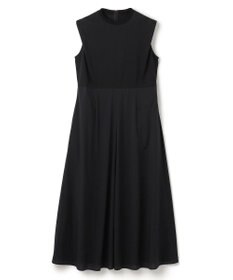 BEIGE， 【洗える/セットアップ対応】SPIGA / ジャージーコンビフレアワンピース