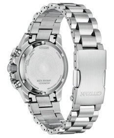 CITIZEN 【40mmケース クロノグラフ】電池交換不要 航空計算尺機能搭載モデル CA4664-60X