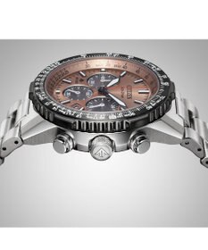 CITIZEN 【40mmケース クロノグラフ】電池交換不要 航空計算尺機能搭載モデル CA4664-60X