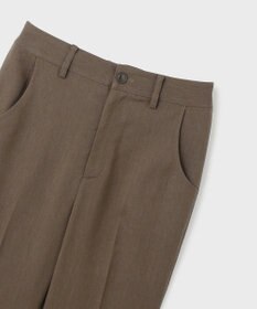 GRACE CONTINENTAL リネンサテンフレアパンツ