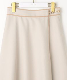 ANY SIS 【洗える】ビットポイントフレア スカート