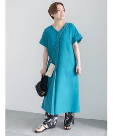 Te chichi 【接触冷感】麻調サックワンピース《新色追加》