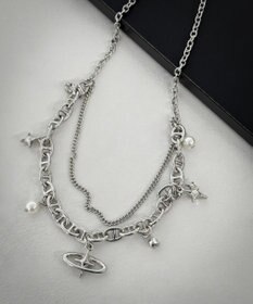 WEGO Lマルチチャームダブルネックレス