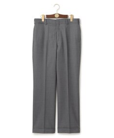 J.PRESS MEN 【J.PRESS ORIGINALS】PEPPIN MERINO SAXONY PIPED STEM TROUSERS / JAPAN MADE