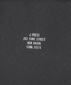 J.PRESS MEN 【定番】サフィアーノブリーフバッグ